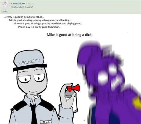 Ask The Fnaf Night Guards 6 By Niceaholic On Deviantart