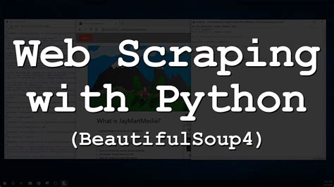 Web Scraping In Python With Beautiful Soup YouTube