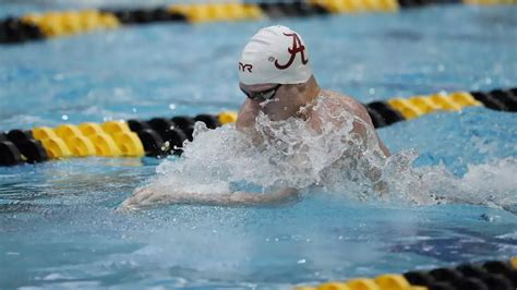 Alabama Swimming And Diving Returns To Action Friday With Sec Opener Vs