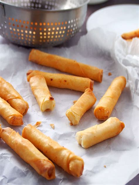 Spring Roll Cheese Sticks Fried Or Baked Kawaling Pinoy