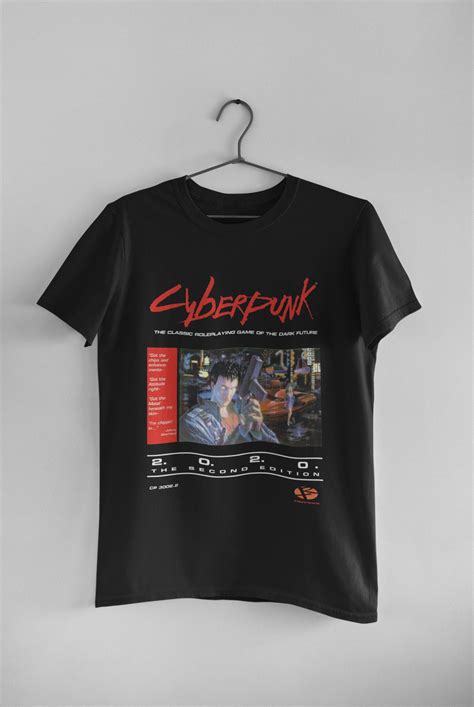 Cyberpunk Original Classic S Pen And Paper Game T Shirt Etsy