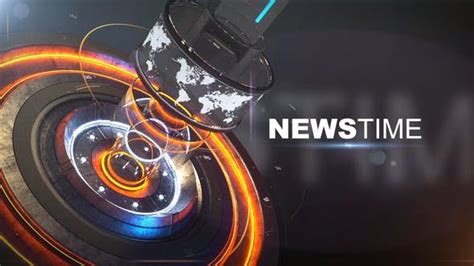 News Time Broadcast Opener Broadcast News Broadcast Logo Design Video