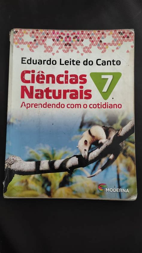 Ciências Naturais Aprendendo O Cotidiano 7ºano Livro Usado