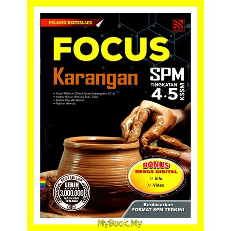 BARU MyB Buku Rujukan Nota Focus SPM Tingkatan 4 5 Karangan