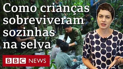 Como Crian As Sobreviveram A Dias Na Selva Amaz Nica Bbc News Brasil