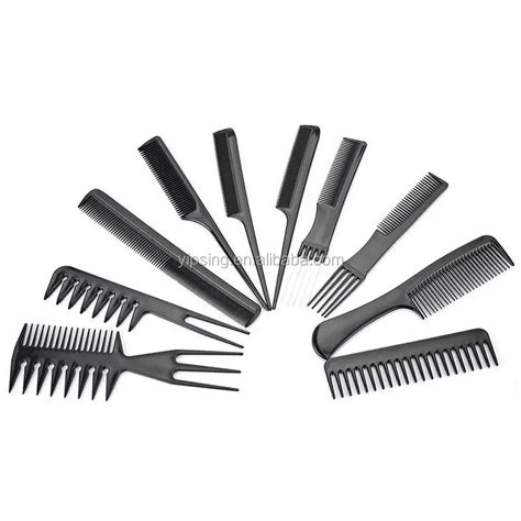 10 Salon Comb Hairdressing Styling Barber Hair Combs Set Buy Styling