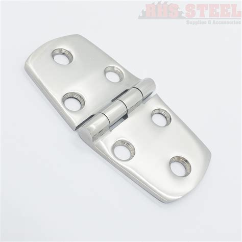 Marine Grade Stainless Steel 316 Door Hinge 38x76mm 1 1 2 X 3