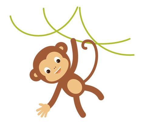 Free Hanging Monkey Silhouette, Download Free Hanging Monkey Silhouette ...