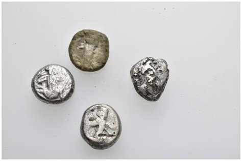 Biddr N N LONDON Online Auction 11 Lot 648 Greek Coin Lot 4 Pieces