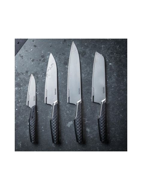 BLACK Fiskars Taiten Santoku Veitsi 16 Cm 16 Cm Veitset Sakset