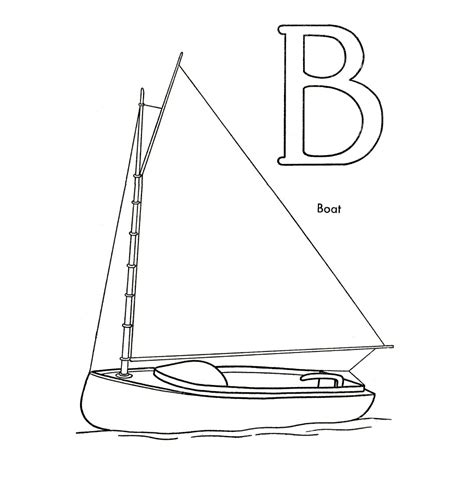 Free Printable Boat Coloring Pages For Kids - Best Coloring Pages For Kids