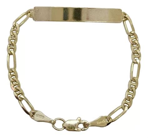 Esclava Pulsera De Niño Oro 10k Tejido Cartier Guc 14cm 3mm Envío gratis