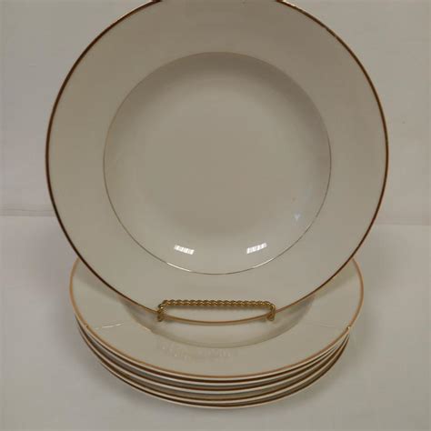 Lot De Assiettes Creuses En Porcelaine En Limoges France Label Emma S