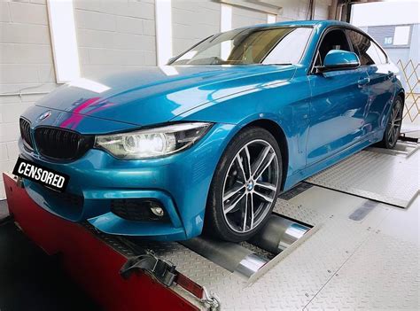 Bmw 435d X Drive 30 In For Our Stage 1 Custom Tuning On Our 4wd Linked
