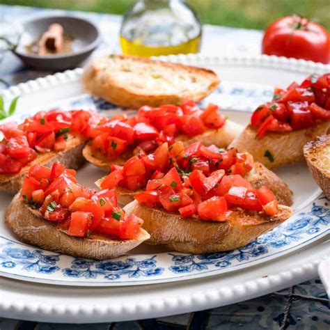 Knusprige Bruschetta Ein Italienischer Klassiker Eine Prise Lecker