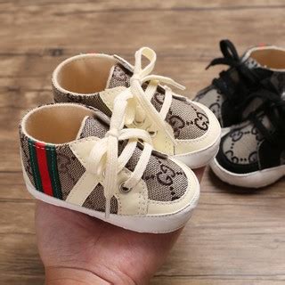 Gucci Baby Shoes Fashion Newborn Boys Casual Sneakers Anti-Slip Soft ...