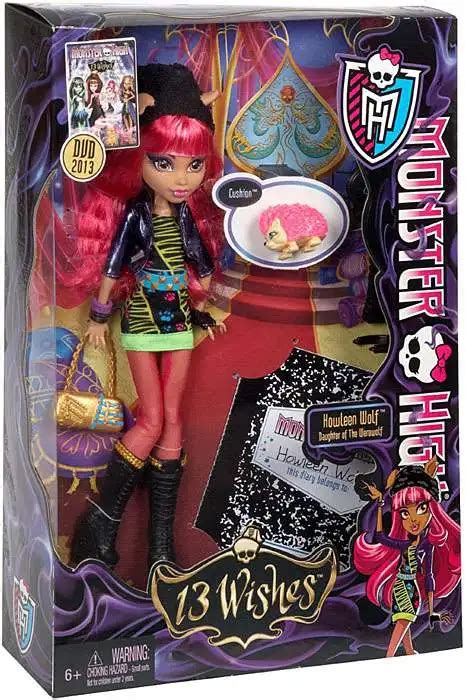 Monster High 13 Wishes Howleen Wolf 10.5 Doll Mattel Toys - ToyWiz