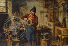 The Lock Maker By Hermann Kern Reproduction For Sale St Art Gallery