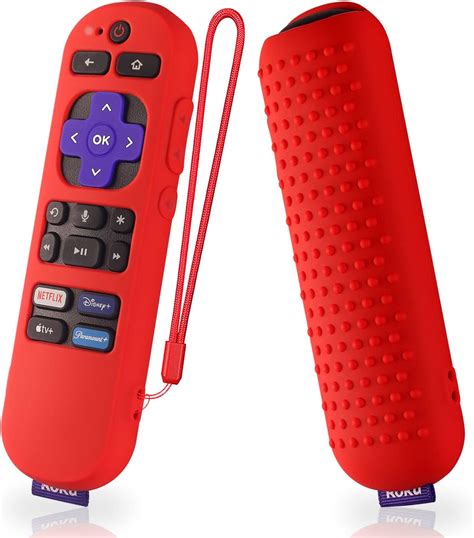 Amazon Glow Green Remote Cover Replacement For Roku Voice Remote