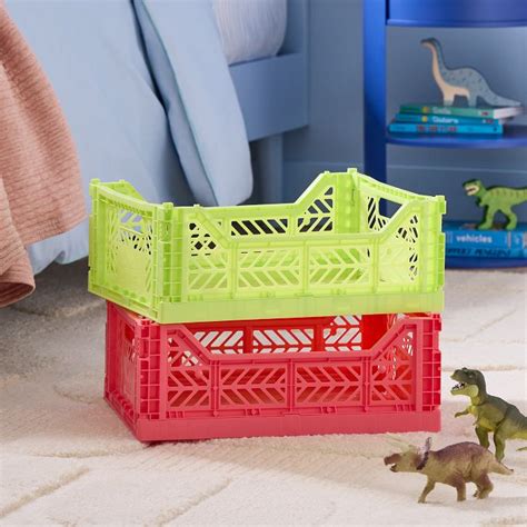 Folding Storage Crate | West Elm