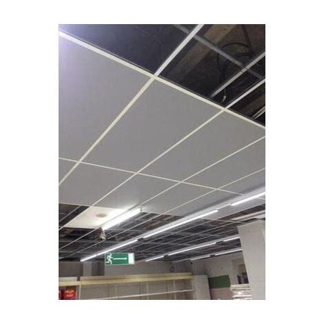 Dalle Plafond Tonga A X X Cm Blanc Eurocoustic