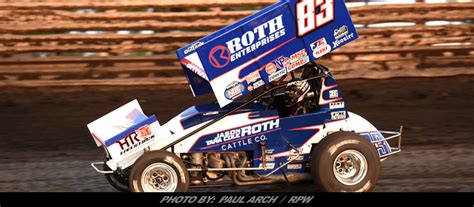 Daryn Pittman Roth Motorsports To Return To World Of Outlaws Sprint