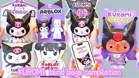 Sanrio Kuromi Blind Bags Unboxing Compilation Youtube