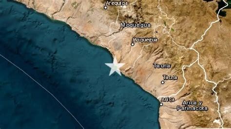 Un Sismo De Magnitud 38 Remeció La Región Moquegua Esta Madrugada Rpp Noticias