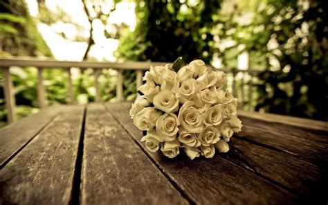 art pictures: White Rose Bouquet Wallpapers