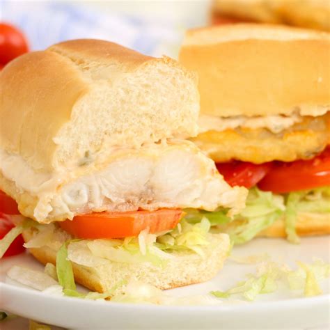 Catfish Po Boy Sandwich Kitchen Divas