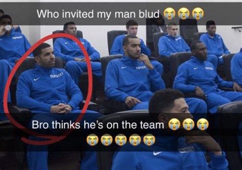 Blud Bro Thinks He S On The Team Drake Meme Blud Thinks Hes On The