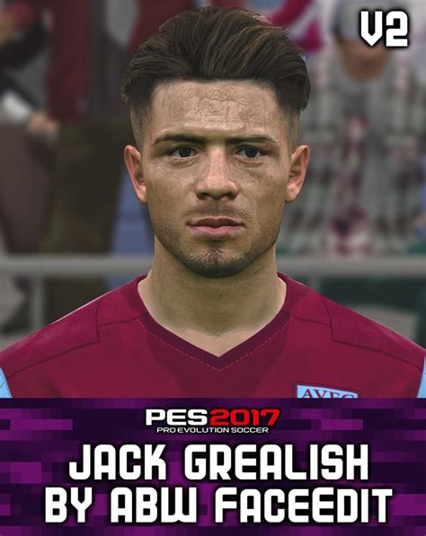 Pes 2017 Jack Grealish Face By Abw