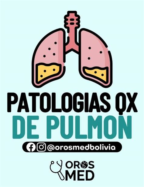 Patolog As Quir Rgicas Del Pulm N Udocz Udocz