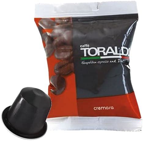 CAFFÈ TORALDO CREMOSA Box 100 CAPSULE COMPATIBILI NESPRESSO da 5 5g