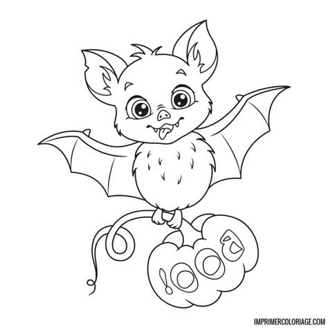 Coloriage Chauve Souris Imprimer Coloriage