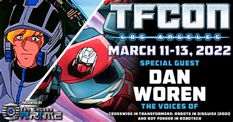 Transformers Voice Actor Dan Woren To Attend Tfcon Los Angeles 2022