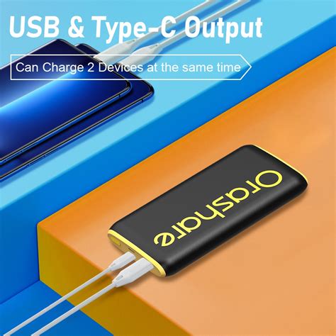 Orashare O Pro Power Bank Scp W Super Fast Charge Slim And