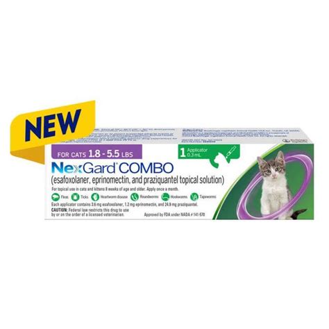 NexGard COMBO Topical For Cats And Kittens Pet VM