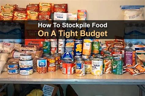 Stockpile Emergency Food List Best Non Perishable Foods To Stockpile