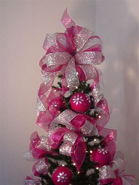 Christmas Tree Decorations Ideas With Bows Decoration Love