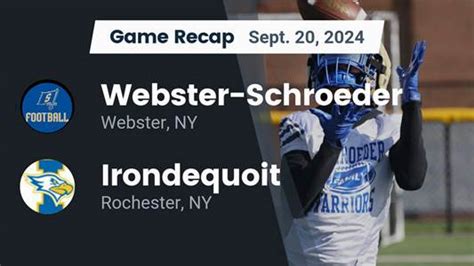 Football Game Preview Irondequoit Eagles Vs Spencerport Rangers