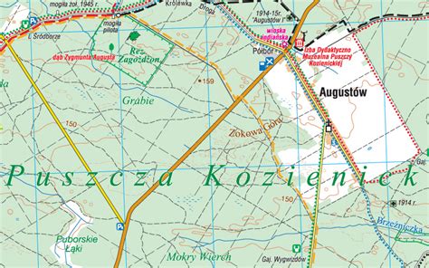 Puszcza Kozienicka Mapa Cyfrowa Twonav