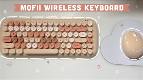 Unboxing And Asmr Mofii Candy Wireless Keyboard And Mouse Youtube