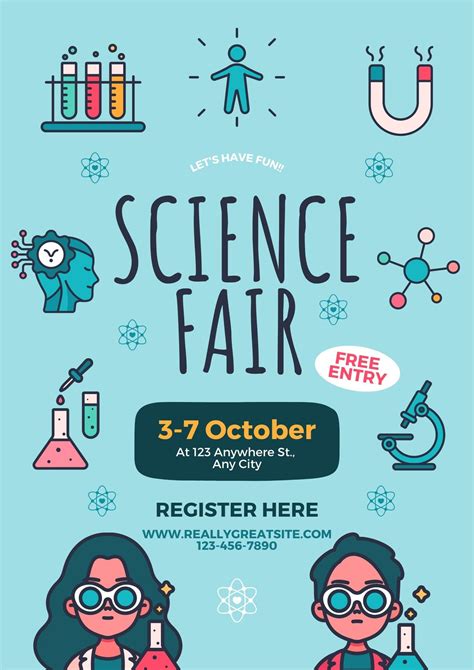Science Fair Poster Template
