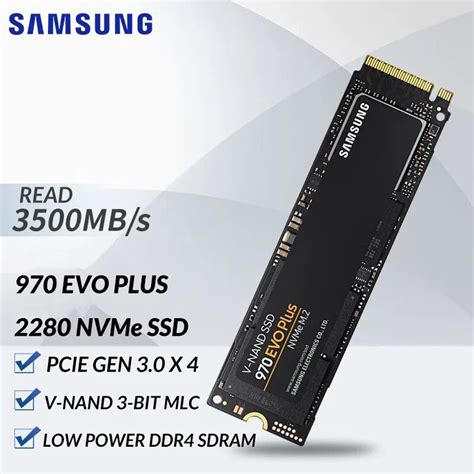 Samsung 970 Evo Plus Solid State Drives Ssd 2tb 250 Gb 500 Gb 1tb Nvme Pcie 3 0 M 2 2280