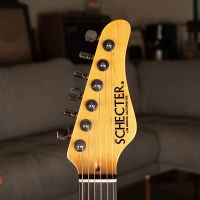 Schecter USA Stratocaster SSS 1999 Transparent Blonde Reverb