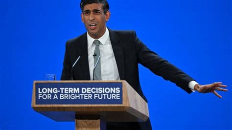 Rishi Sunak Speech In Full Watch Prime Ministers Tory Conference