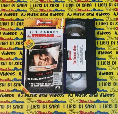 Film Vhs The Truman Show Jim Carrey Cartonata Panorama Fp No