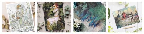 Whimsical Woodland Vintage Art Inspiration