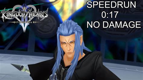 Ps Kingdom Hearts Ii Final Mix Critical Mode Data Saix Speedrun